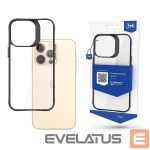 Tagakaaned 3MK  3mk Satin Armor Case+ iPhone 13 Pro Max Series - Black 