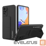 Tagakaaned Wozinsky  Wozinsky Kickstand Case silicone case with stand Xiaomi Redmi Note 11 Pro case black 