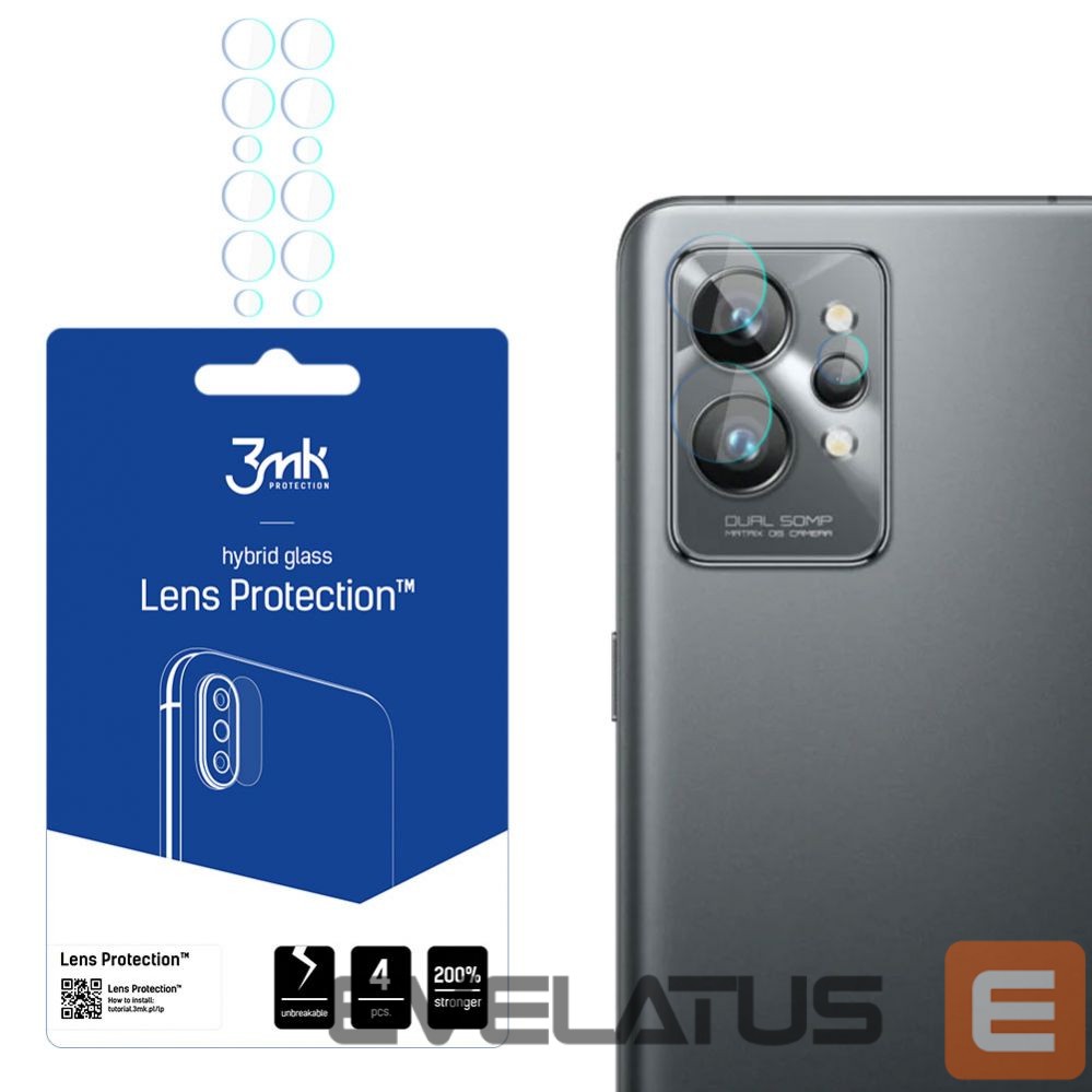 Kaitseklaasid 3MK Realme GT 2 Pro - 3mk Lens Protection