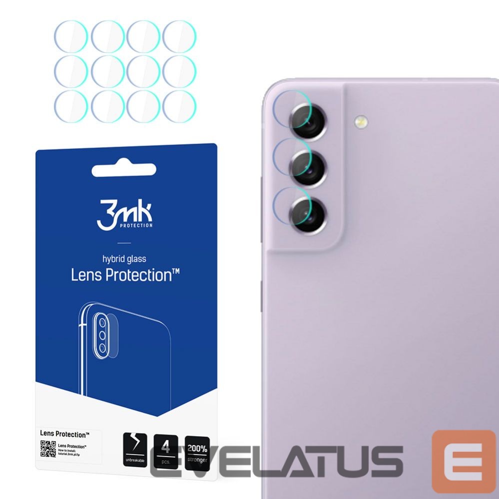 Kaitseklaasid 3MK Samsung Galaxy S21 FE 5G - 3mk Lens Protection
