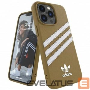 Tagakaaned Adidas  Adidas OR Moulded PU iPhone 13 Pro / 13 6,1" beżowo-złoty/beige-gold 47806 