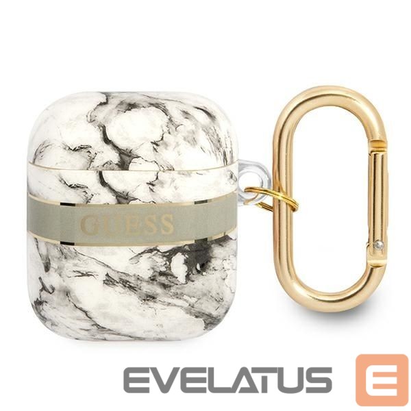 Tagakaaned Guess Guess GUA2HCHMAG AirPods cover grey/grey Marble Strap Collection