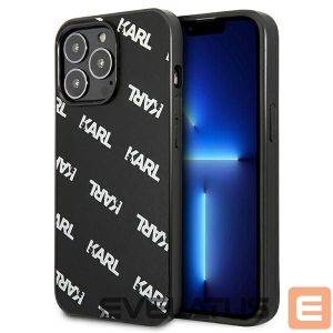 Tagakaaned Karl Lagerfeld  Karl Lagerfeld Allover Case for iPhone 13 Pro / iPhone 13 - Black 