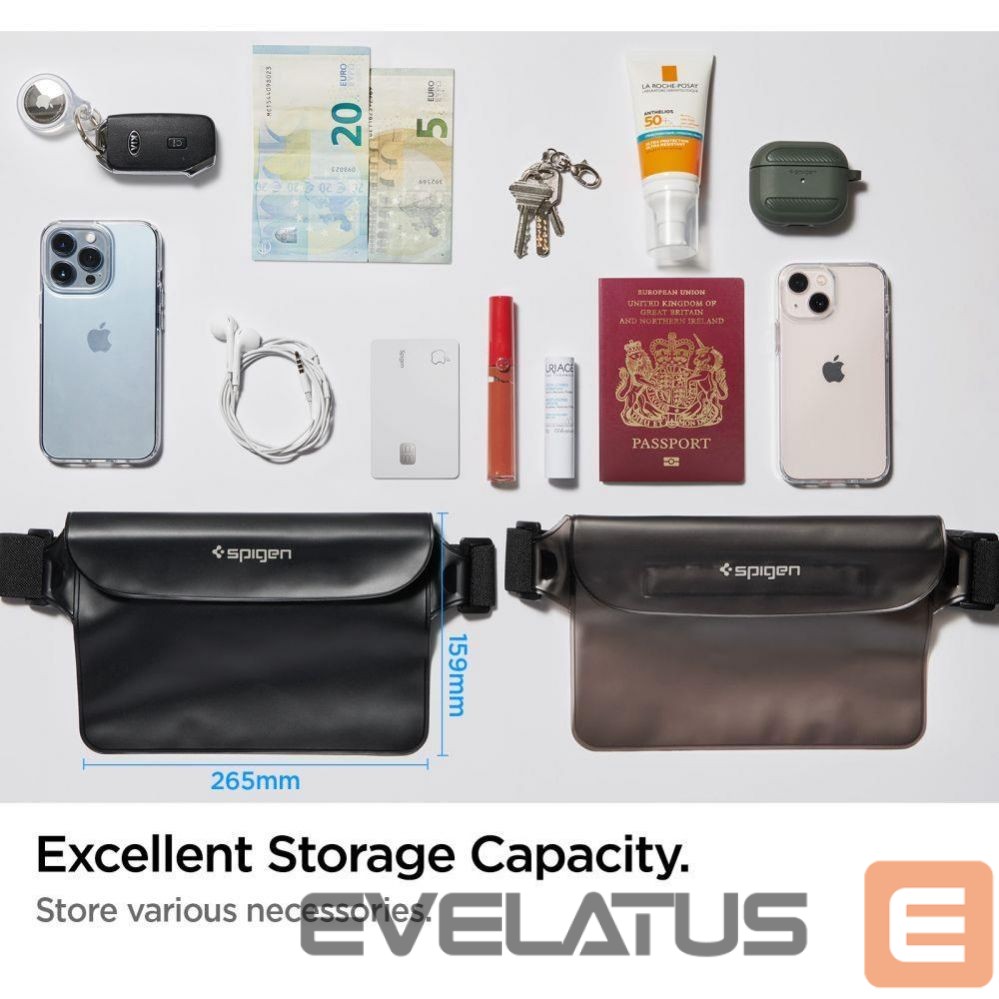 Universaal mobiiltasku Spigen Black \ 1