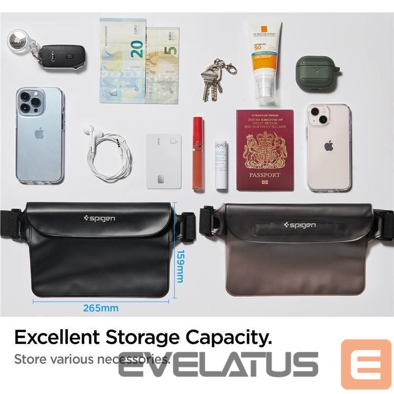 Universaal mobiiltasku Spigen Black \ 1
