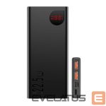 Väline aku Baseus  Baseus Adaman Metal power bank with fast charging 10000mAh 22.5W (Overseas Edition 2021) black 