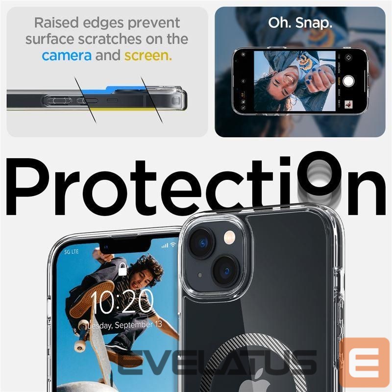 Tagakaaned Spigen Transparent || Gray