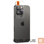 Kaitseklaasid Spigen  Spigen Glas.tR EZ Fit Optik Camera Protector for iPhone 14 Pro / Pro Max / 15 Pro / Pro Max / 16 Pro / Pro Max 17 Pro / 17 Pro Max - Black 2 pcs. 