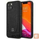 Tagakaaned Mercedes-Benz  Mercedes MEHCP14MARMBK iPhone 14 Plus 6.7 "black / black hardcase Leather Urban 