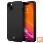 Tagakaaned Mercedes-Benz  Mercedes Silicone Line case for iPhone 14 Plus - black 