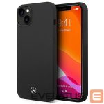 Tagakaaned Mercedes-Benz  Mercedes Silicone Line MagSafe case for iPhone 14 Plus - black 