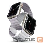 Tagakaaned UNIQ  Uniq Revix strap for Apple Watch 1/2/3/4/5/6/7/8/SE/SE2/Ultra 42/44/45/49mm - lilac-white 