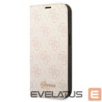 Tagakaaned Guess  Guess GUBKP14LHG4SHP iPhone 14 Pro 6.1 "pink / pink book 4G Vintage Gold Logo 
