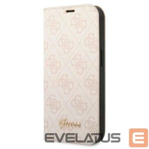 Tagakaaned Guess  Guess GUBKP14LHG4SHP iPhone 14 Pro 6.1 "pink / pink book 4G Vintage Gold Logo 