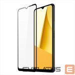Kaitseklaasid Dux Ducis  Dux Ducis 9D Tempered Glass Vivo Y16 / Y02s full screen with frame black (case friendly) 