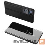 Tagakaaned Hurtel  Clear View Case case for Xiaomi 12T Pro / Xiaomi 12T flip cover black 