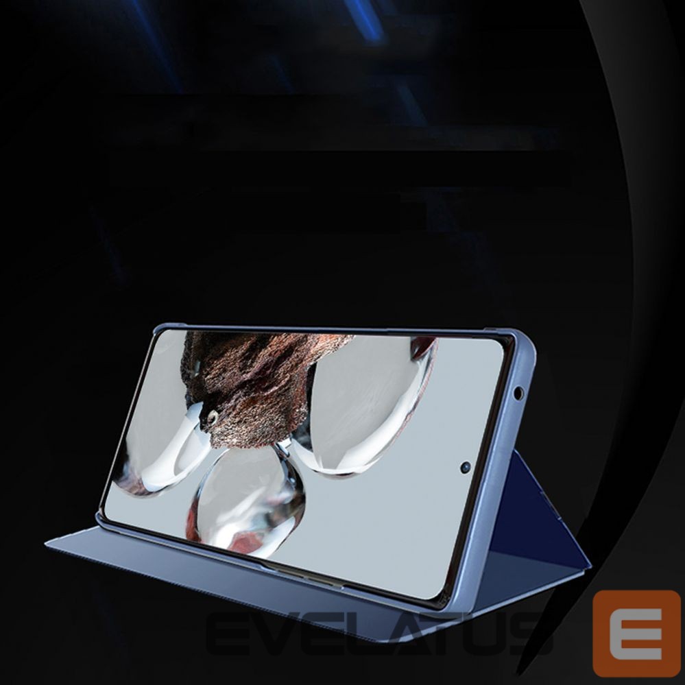 Tagakaaned Hurtel Clear View Case case for Xiaomi 12T Pro / Xiaomi 12T flip cover black