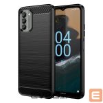 Tagakaaned Hurtel  Carbon Case cover for Nokia G400 flexible silicone carbon cover black 