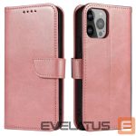 Tagakaaned Hurtel  Magnet Case for Samsung Galaxy S23 flip cover wallet stand pink 