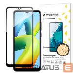 Kaitseklaasid Wozinsky  Wozinsky Full Glue Tempered Glass Full Screen Tempered Glass for Xiaomi Redmi A1+ 9H with Black Frame 