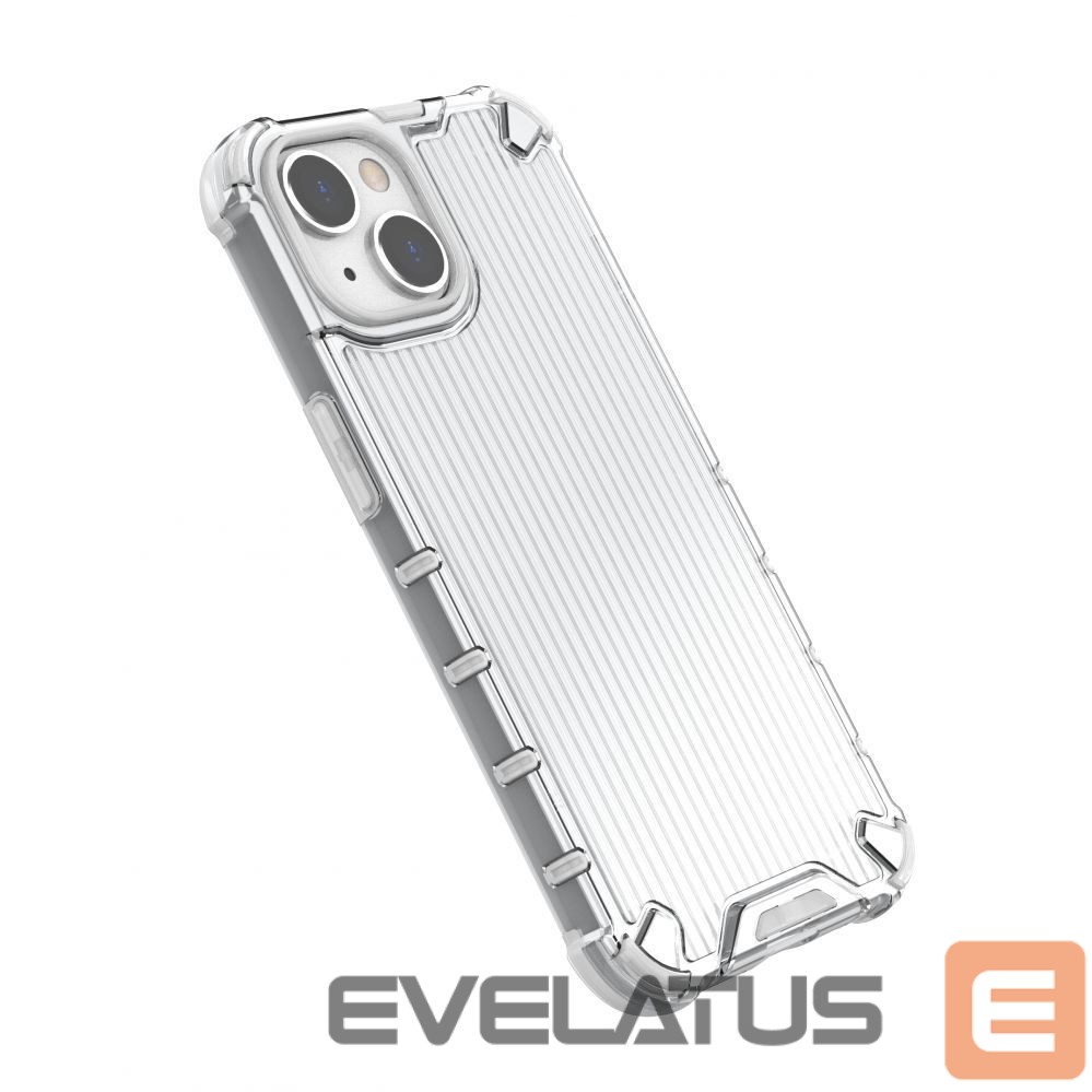 Tagakaaned Hurtel Ombre Protect Case for iPhone 13 pink and blue armored case