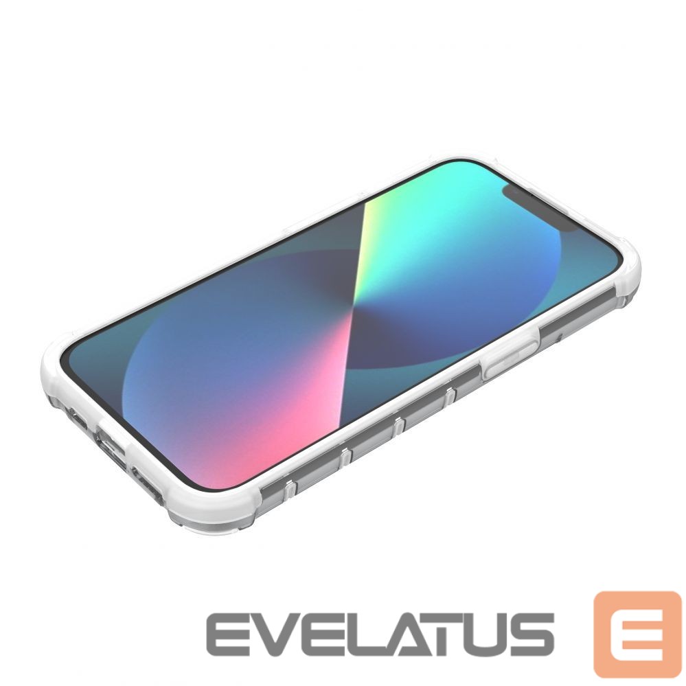 Tagakaaned Hurtel Ombre Protect Case for iPhone 13 pink and blue armored case