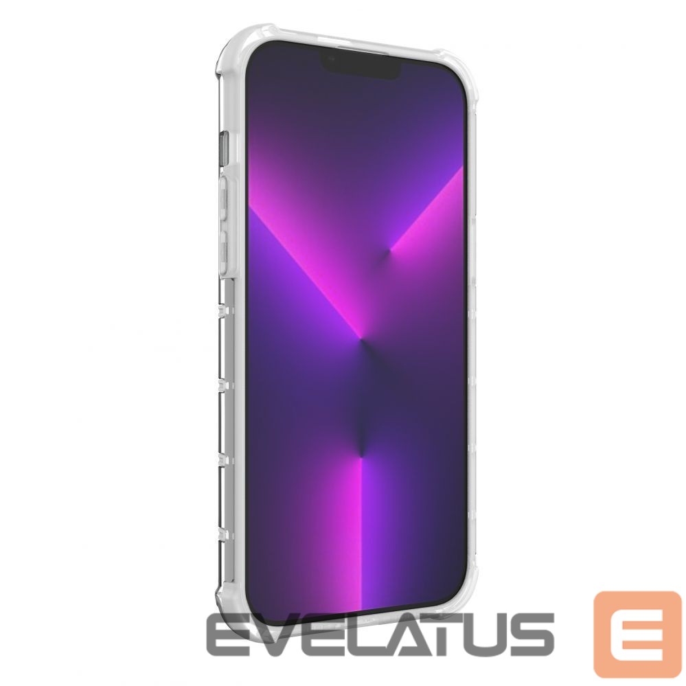 Tagakaaned Hurtel Ombre Protect Case for iPhone 13 Pro Max pink and blue armored case