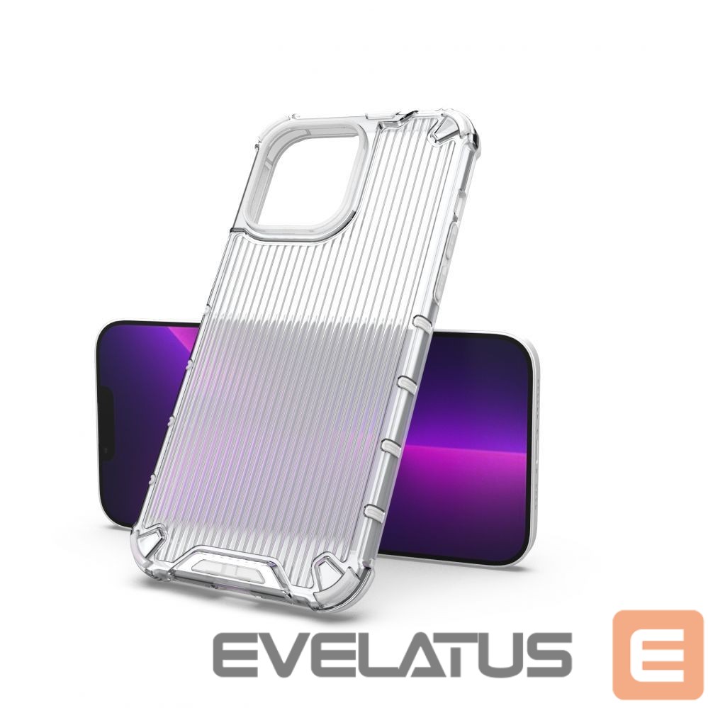Tagakaaned Hurtel Ombre Protect Case for iPhone 14 Pro armored cover pink and blue