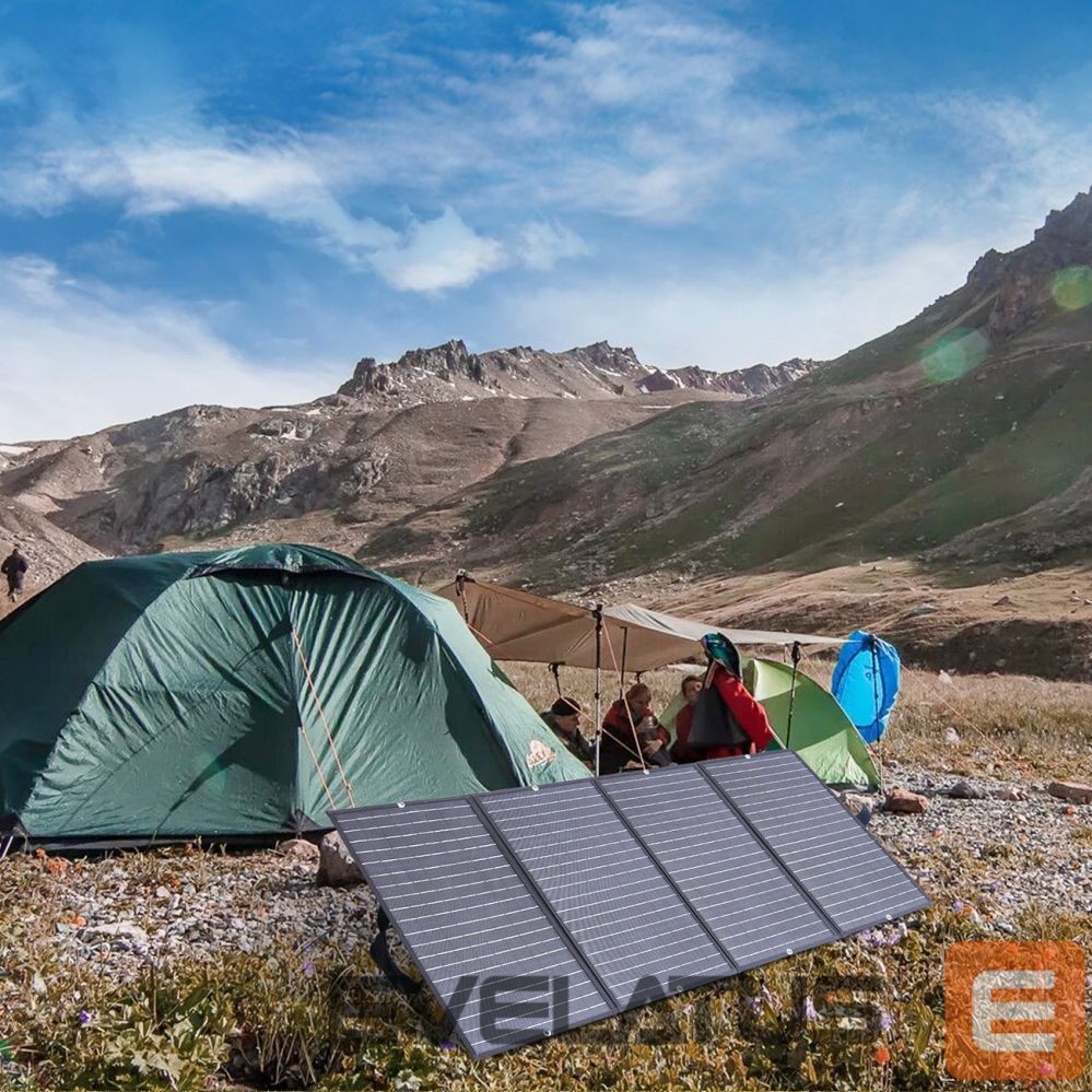 Adaptrid Choetech Choetech SC010 solar tourist charger, foldable, 160W - black