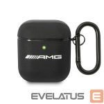 Tagakaaned Mercedes-Benz  AMG AMA2SLWK AirPods cover black/black Leather 