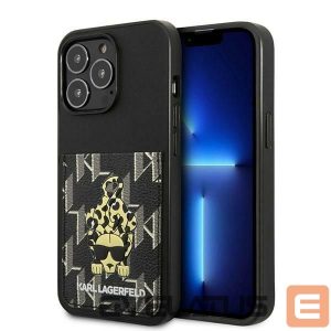 Tagakaaned Karl Lagerfeld  Karl Lagerfeld Karlimals Cardslot case for iPhone 13 Pro / iPhone 13 - black 