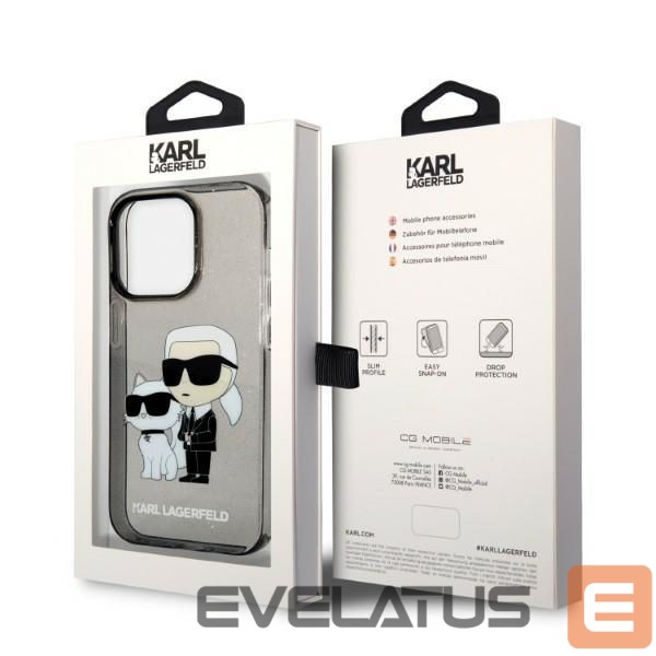 Tagakaaned Karl Lagerfeld Black