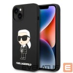 Tagakaaned Karl Lagerfeld  Karl Lagerfeld Silicone Ikonik case for iPhone 14 Plus - black 