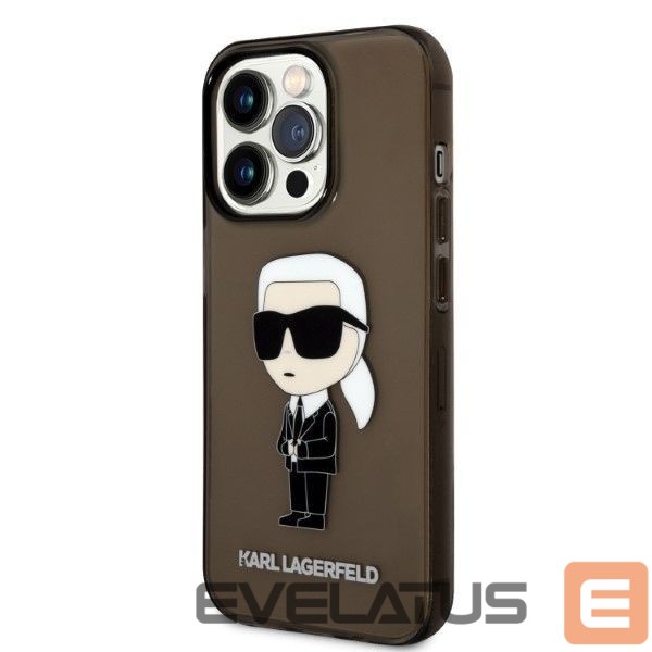 Tagakaaned Karl Lagerfeld Karl Lagerfeld Ikonik Karl case for iPhone 14 Pro Max - black