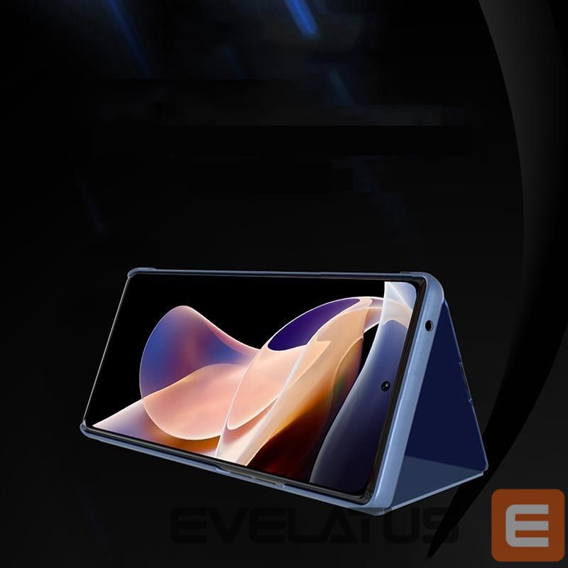 Tagakaaned Hurtel Clear View Case case for Realme 10 flip cover black
