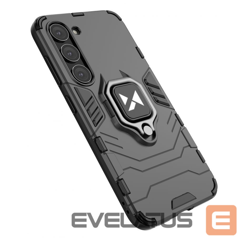 Tagakaaned Wozinsky Wozinsky Ring Armor case for Samsung Galaxy S23 armored cover magnetic holder ring black