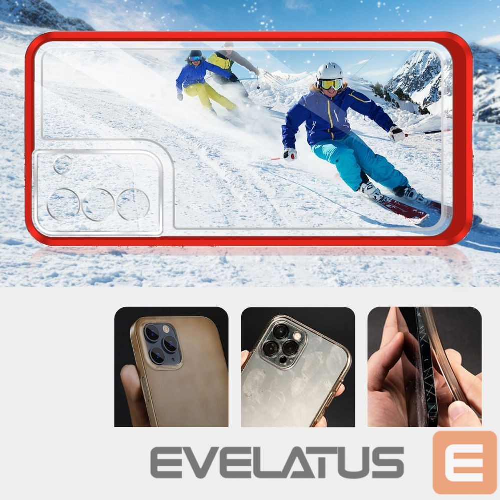 Tagakaaned Hurtel Red || Transparent