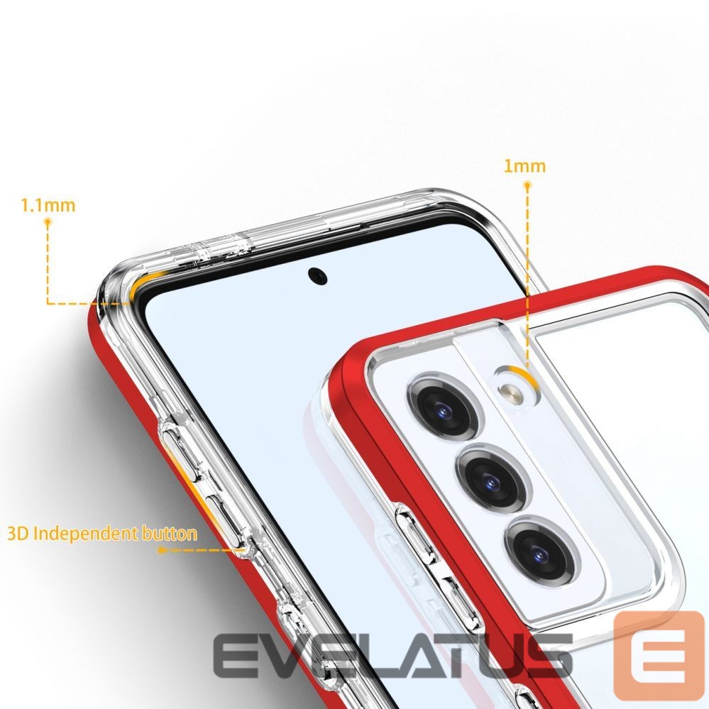 Tagakaaned Hurtel Red || Transparent