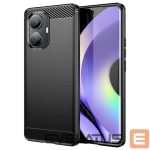 Tagakaaned Hurtel  Carbon Case case for Realme 10 Pro flexible silicone carbon cover black 