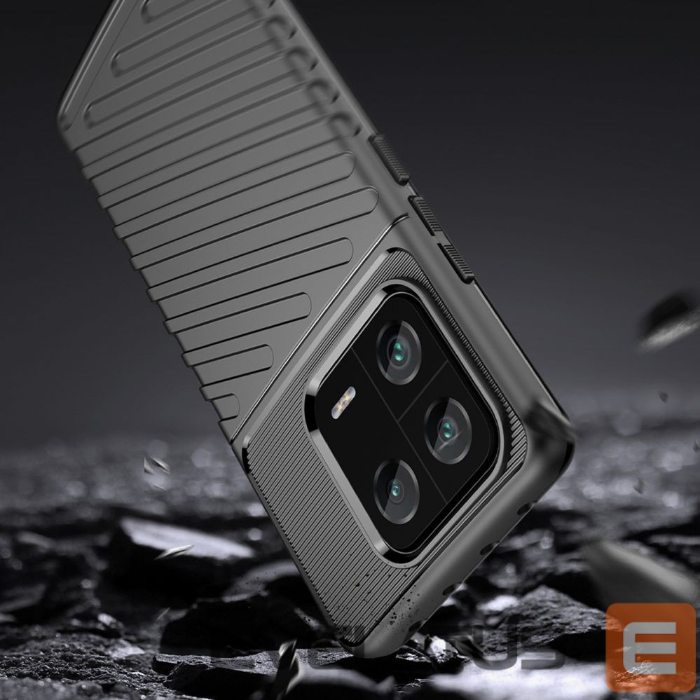 Tagakaaned Hurtel Thunder Case case for Xiaomi 13 Pro silicone armor case black