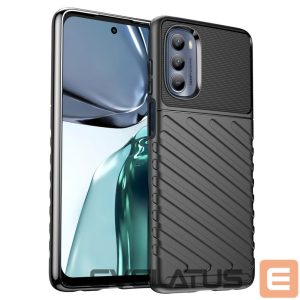 Tagakaaned Hurtel  Thunder Case for Motorola Moto G62 5G silicone armor case black 