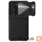 Tagakaaned Nillkin  Nillkin CamShield Leather S Case for Samsung Galaxy S23+ cover with camera cover black
