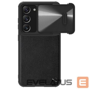 Tagakaaned Nillkin  Nillkin CamShield Leather S Case for Samsung Galaxy S23+ cover with camera cover black