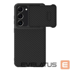 Tagakaaned Nillkin  Nillkin Synthetic Fiber S Case for Samsung Galaxy S23, camera cover, black