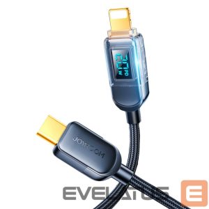 Kaabel Joyroom  Joyroom A4 USB-C / Lightning Cable 20W 1.2m with display - black 