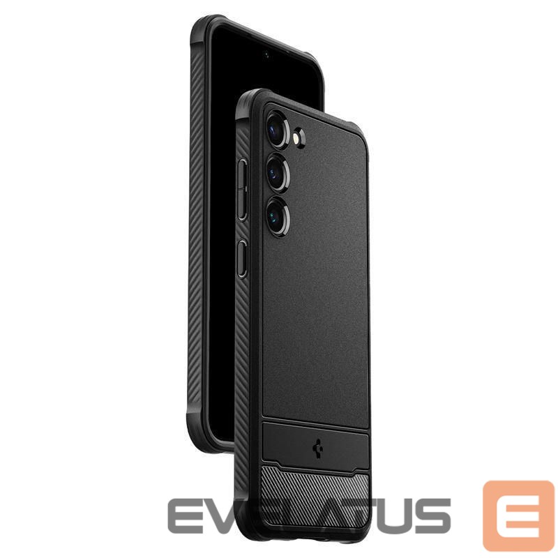 Tagakaaned Spigen Spigen Rugged Armor Case for Samsung Galaxy S23 - Matte Black