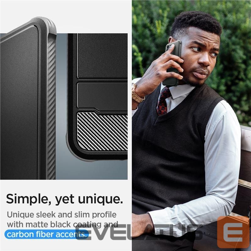 Tagakaaned Spigen Spigen Rugged Armor Case for Samsung Galaxy S23 - Matte Black