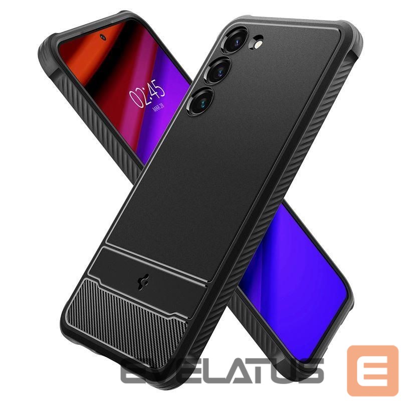 Tagakaaned Spigen Spigen Rugged Armor Case for Samsung Galaxy S23 - Matte Black