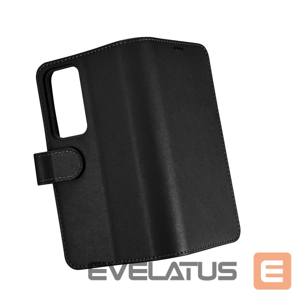 Tagakaaned iCarer iCarer Wallet Case for Samsung Galaxy S23 leather case wallet black