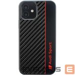 Tagakaaned Audi  Audi Carbon Fiber Stripe iPhone 11 / Xr 6.1" black/black hardcase AUS-TPUPCIP11-R8/D1-BK